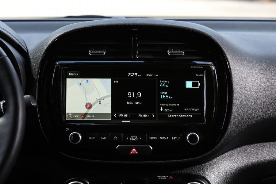 Детали интерьера Kia Soul EV (SK3) 2019 года  (KR) (фото 32 из 35)